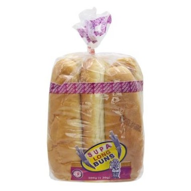 Supa Loaf Long Buns (6pc) Pack